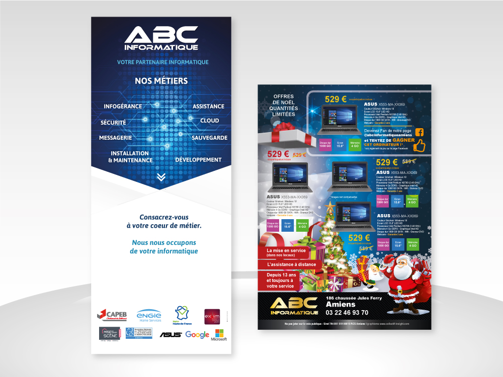 ABC Informatique - Singing Dodo, agence de communication à Amiens (Hauts-de-France), clients publics, privés, France et monde, tpe au Cac40, tous secteurs.