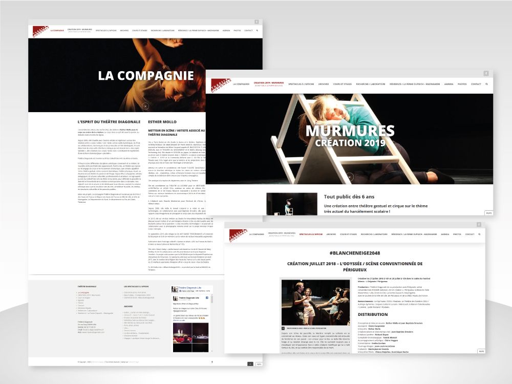 Théâtre Diagonale - Singing Dodo, agence de communication à Amiens (Hauts-de-France), clients publics, privés, France et monde, tpe au Cac40, tous secteurs.