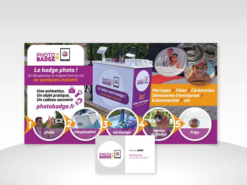Photobadge - Singing Dodo, agence de communication à Amiens (Hauts-de-France), clients publics, privés, France et monde, tpe au Cac40, tous secteurs.