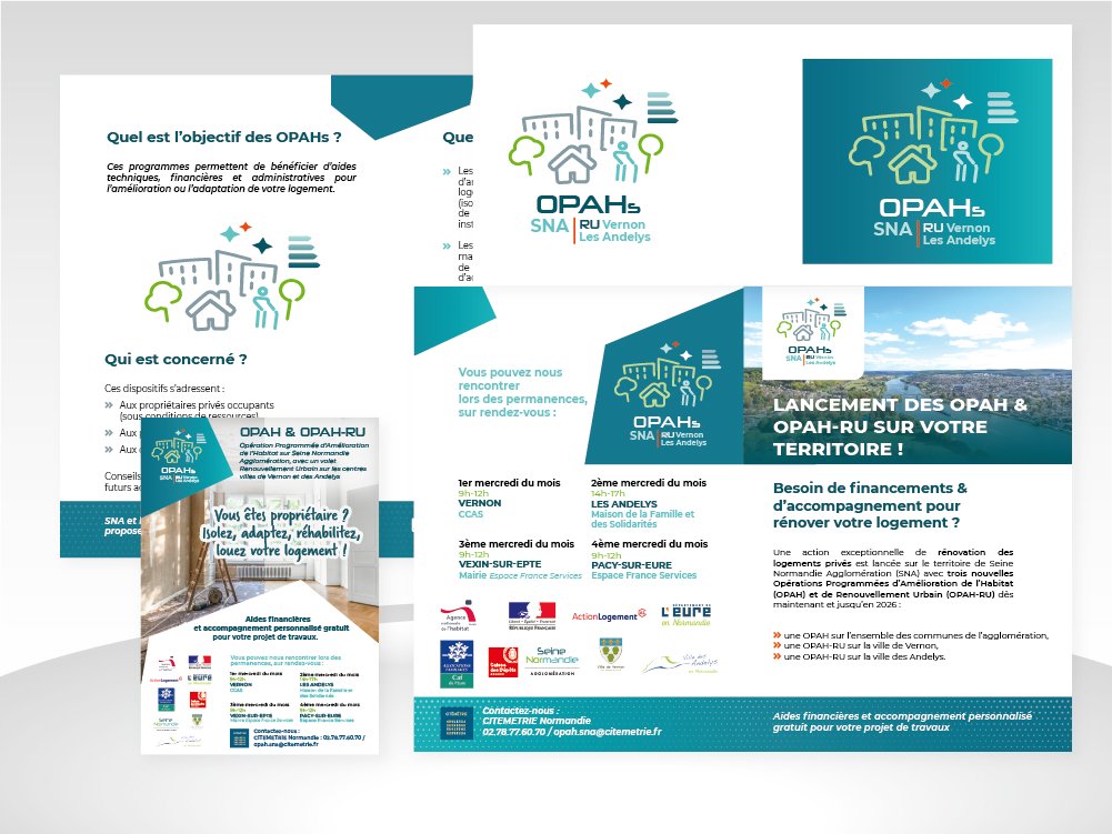 Citémétrie Val de Reuil - Opah SNA - Singing Dodo, agence de communication à Amiens (Hauts-de-France), clients publics, privés, France et monde, tpe au Cac40, tous secteurs.