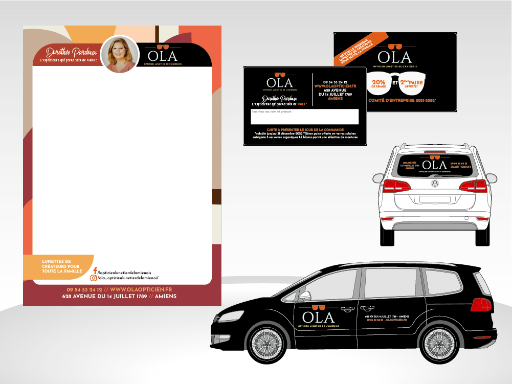 Ola opticiens - Singing Dodo, agence de communication à Amiens (Hauts-de-France), clients publics, privés, France et monde, tpe au Cac40, tous secteurs.