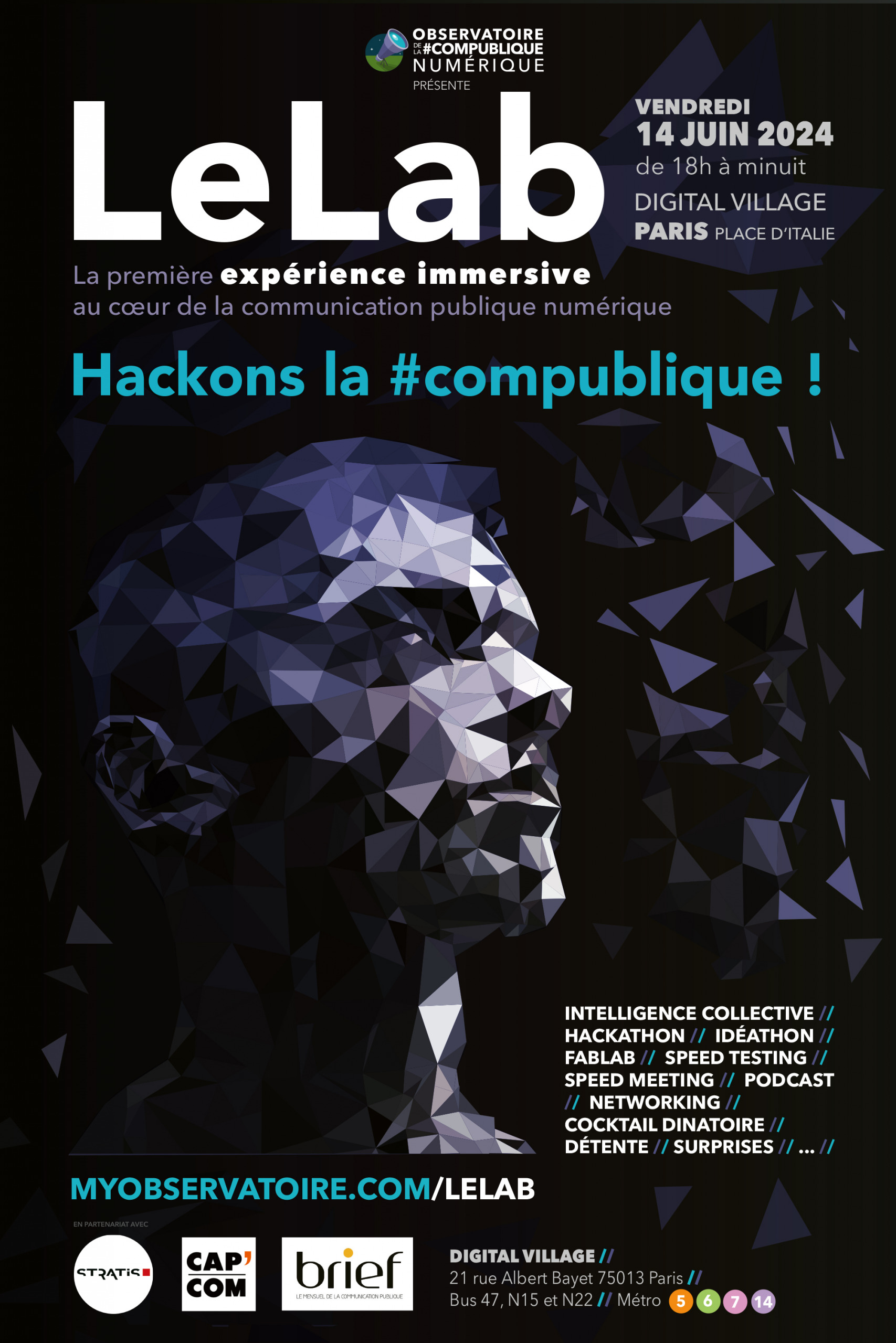 Observatoire de la compublique Le Lab 2024 - Singing Dodo, agence de communication à Amiens (Hauts-de-France), clients publics, privés, France et monde, tpe au Cac40, tous secteurs.